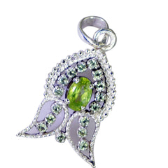 Rebeca Green Proposal Jewelry Pendant with Gemstone Accent