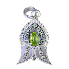 Rebeca Green Proposal Jewelry Pendant with Gemstone Accent Peridot Green Green