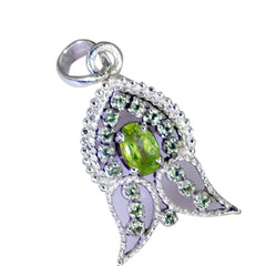 Rebeca Green Proposal Jewelry Pendant with Gemstone Accent