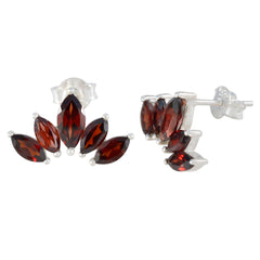 Mei Red Dainty Stud Earrings for Everyday Glam