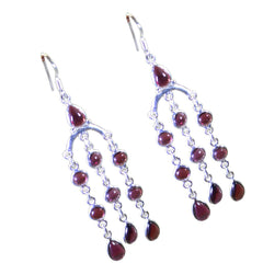 Mariana Red Dangle Earrings for Women - Stylish & Chic