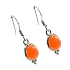Bella Red Dangle Earrings for Colorful Style