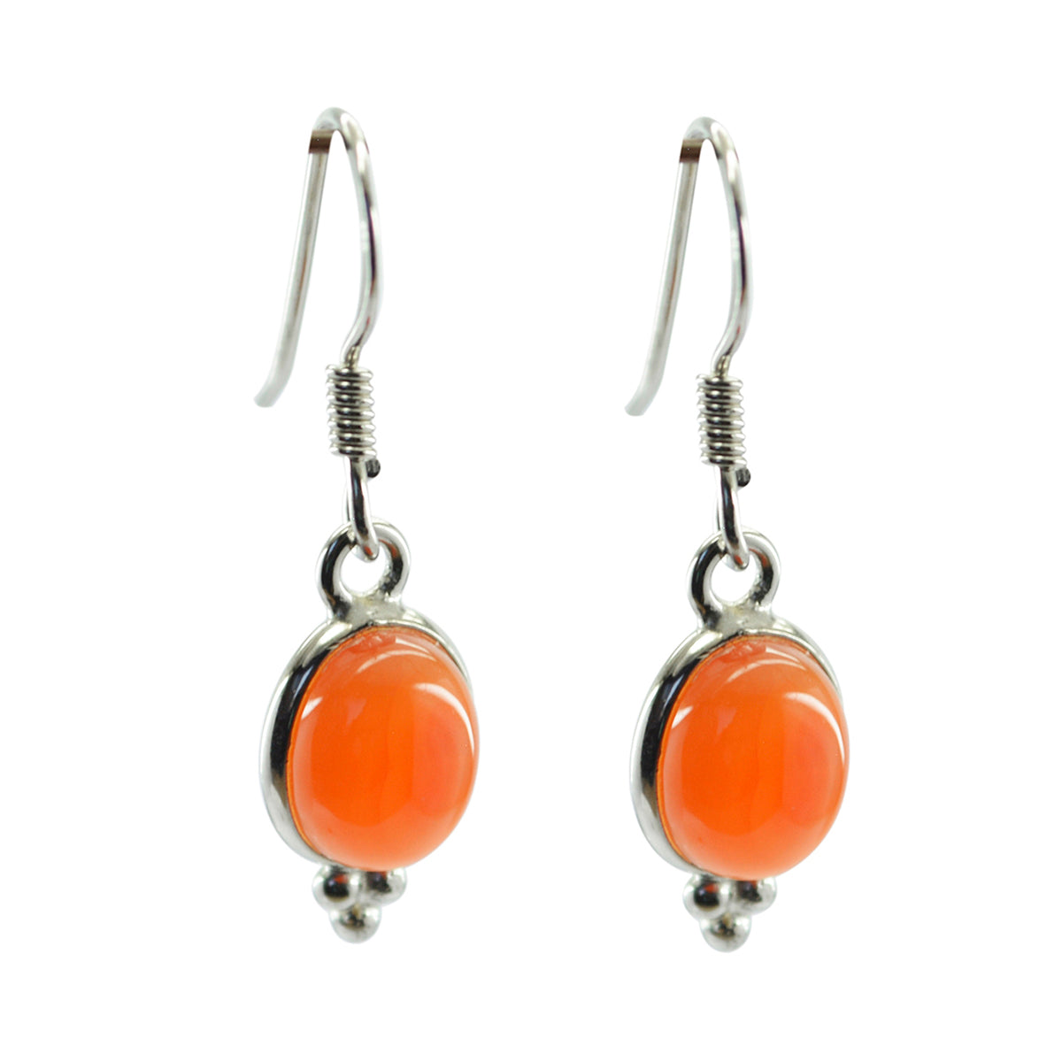 Bella Red Dangle Earrings for Colorful Style Red Onyx Red Dangle