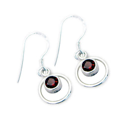 Isabella Red Dangle Earrings for Everyday Glam