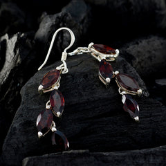 Hanna Red Dangle Earrings for Fashionable Looks
