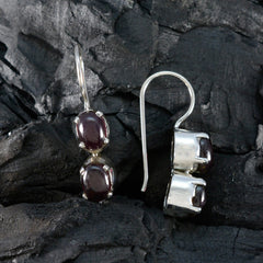 Renata Red Dangle Earrings for Elegant Style