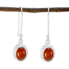 Camila Red Dangle Earrings for Everyday Glam Red Onyx Red Dangle