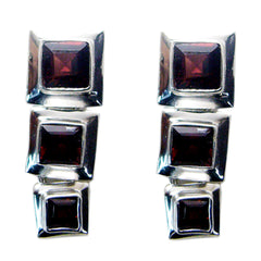 Nayara Red Edgy Stud Earrings for Stylish Looks