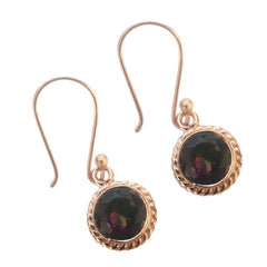 Pilar Red Featherlight Dangle Earrings for Glam Looks