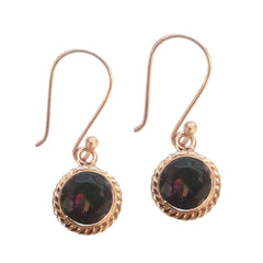 Pilar Red Featherlight Dangle Earrings for Glam Looks Garnet Red Dangle