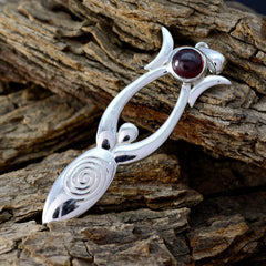 Eliza Red Featherlight Pendant - Stylish Silver Design
