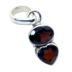 Kennedy Red Gemstone Pendant with Elegant Design