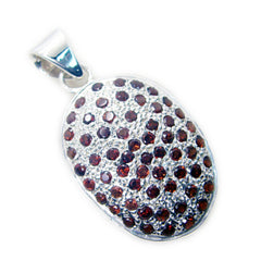 Maya Red Gemstone Pendant for Vibrant Everyday Wear