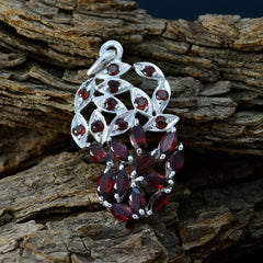 Lucy Red Gemstone Pendant for Everyday Glam