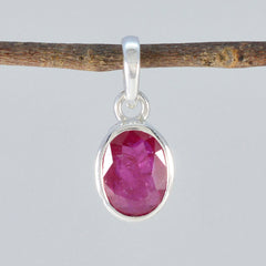 Yuna Red Minimalist Pendant for Stylish Jewelry