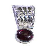 Andrea Red Modern Whisper-Thin Pendant for Fashion Garnet Red Red