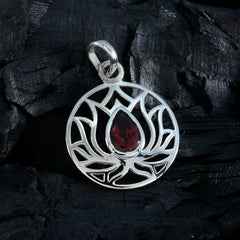 Camila Red Rope-Wire Dainty Pendant