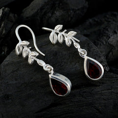 Julia Red Solitaire Dangle Earrings for Every Occasion