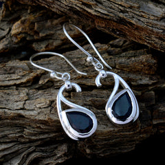 Tereza Red Solitaire Dangle Earrings for Glam Style