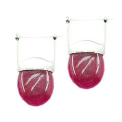 Olivia Red Solitaire Stud Earrings for Every Occasion