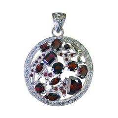 Liyana Red Statement Pendant for Bold Style
