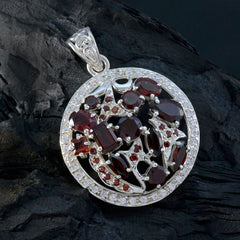 Liyana Red Statement Pendant for Bold Style