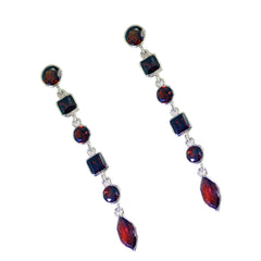 Grace Red Stud Earrings with Stunning Design