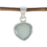 Renata Aqua Pendant Online - Stylish Gemstone Jewelry Aqua Chalcedony Aqua Aqua