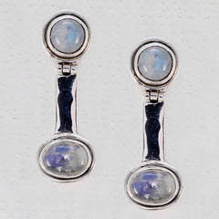 Renata White Stud Earrings for Everyday Glam