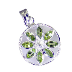 Riley Green Pendant - Stylish Gemstone Jewelry
