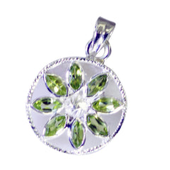 Riley Green Pendant - Stylish Gemstone Jewelry