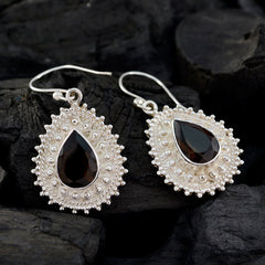 Rina Brown Dangle Earrings for Elegant Style
