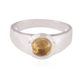 Lucia Blue Solitaire Ring Elegant Gemstone Jewelry Blue Chalcedony Blue