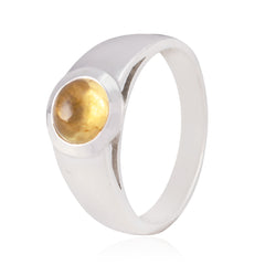 Lucia Blue Solitaire Ring Elegant Gemstone Jewelry