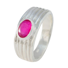 Aaliyah valentine Red Solitaire Ring