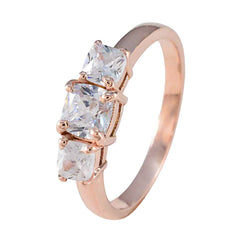 Aaliyah White Gemstone Ring with Elegant Design