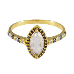 Alice Abstract Blue Halo Ring Gold Plated Fashion Jewelry Blue Sapphire CZ Blue