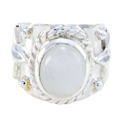 Riley Abstract White Solitaire Ring