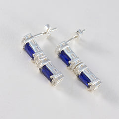Aiko Blue Stud Earrings for Glamorous Everyday Wear