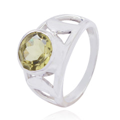Aisha Filigree Yellow Solitaire Ring