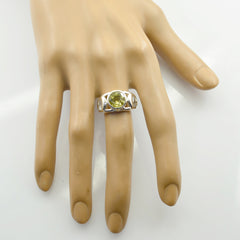 Aisha Filigree Yellow Solitaire Ring