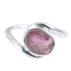 Ananya Solitaire Ring with Elegant Pink Gemstone