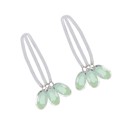 Paula Aqua Gemstone Stud Earrings for Stylish Appeal