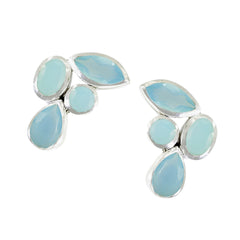 Daniela Aqua Gemstone Stud Earrings for Every Occasion