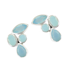 Daniela Aqua Gemstone Stud Earrings for Every Occasion