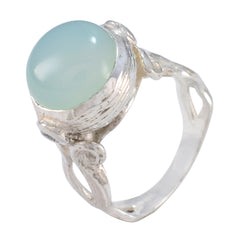 Katharina Sophisticated Aqua Solitaire Ring