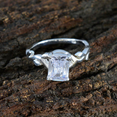 Haruka Artisan White Solitaire Ring