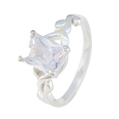 Haruka Artisan White Solitaire Ring