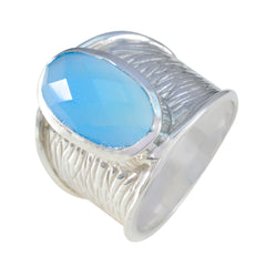 Aurora Heritage Blue Solitaire Ring