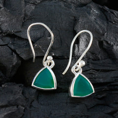 Aurora Green Dangle Earrings for Vibrant Style